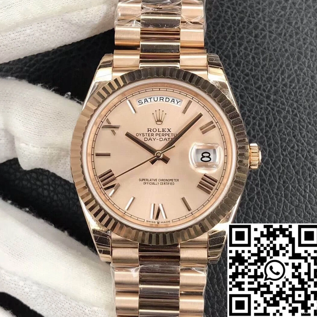 Factory M228238-0006 EW Rolex Rose Day-Date Gold 0306